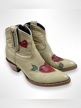 ALLENS sweetheart western ankle boots